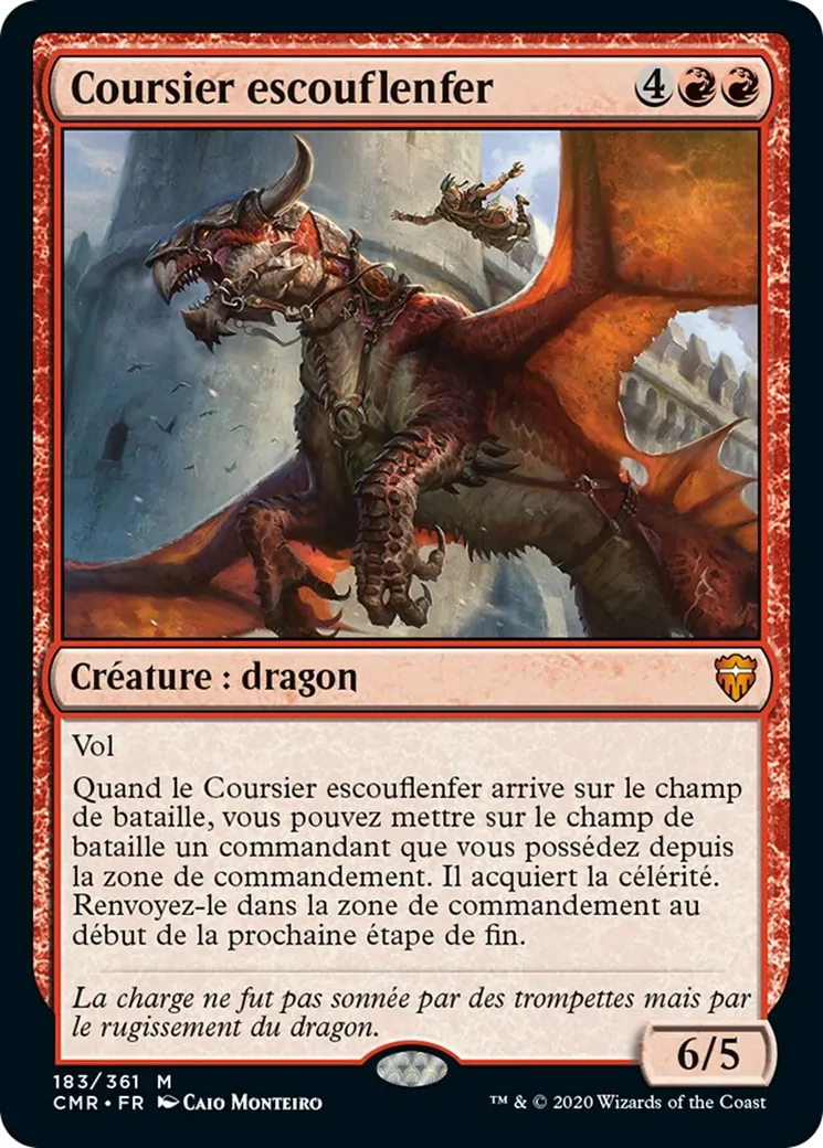Coursier escouflenfer — Commander Legends — Magic: The Gathering