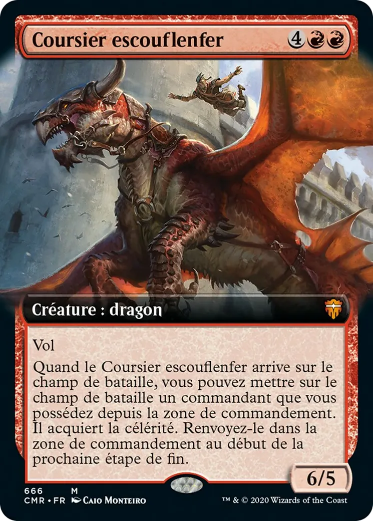 Coursier escouflenfer — Commander Legends — Magic: The Gathering