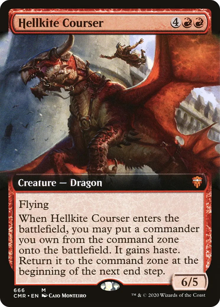 Coursier escouflenfer — Commander Legends — Magic: The Gathering