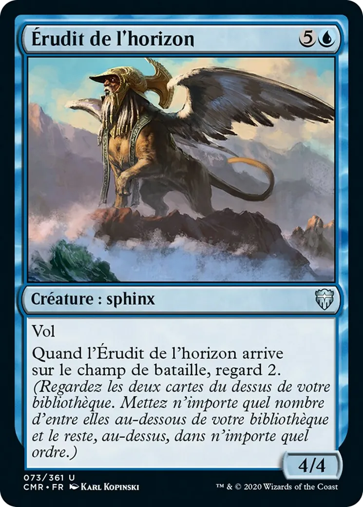 Érudit de l'horizon — Commander Legends — Magic: The Gathering
