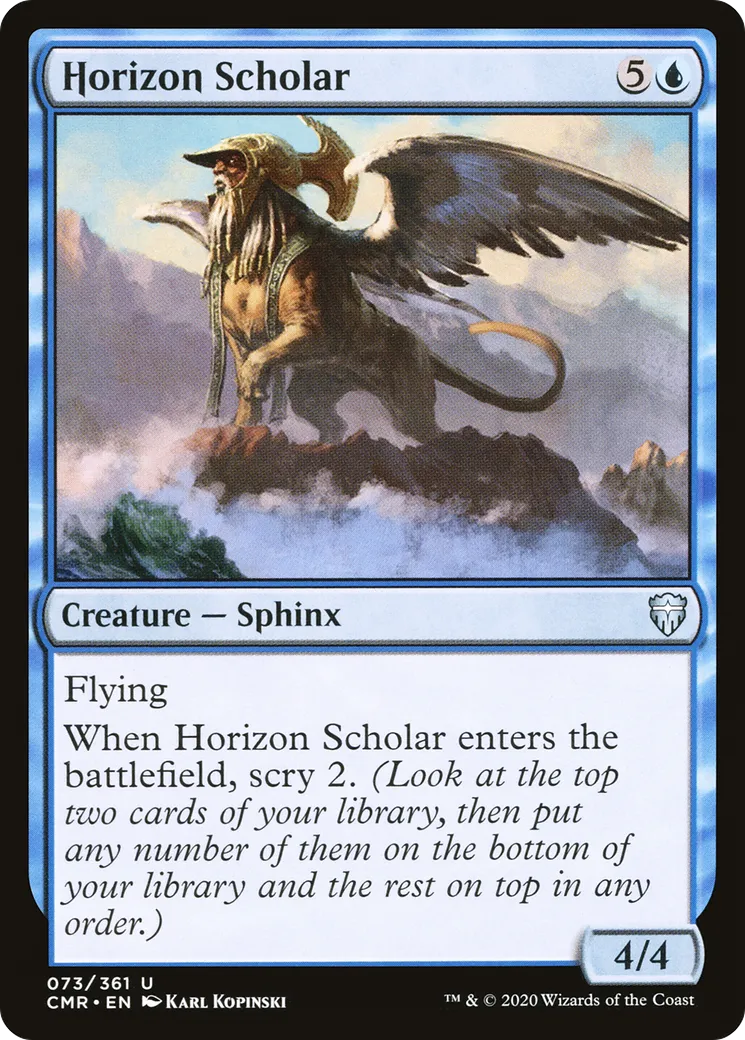 Horizon Scholar — Commander Legends — Magic: The Gathering