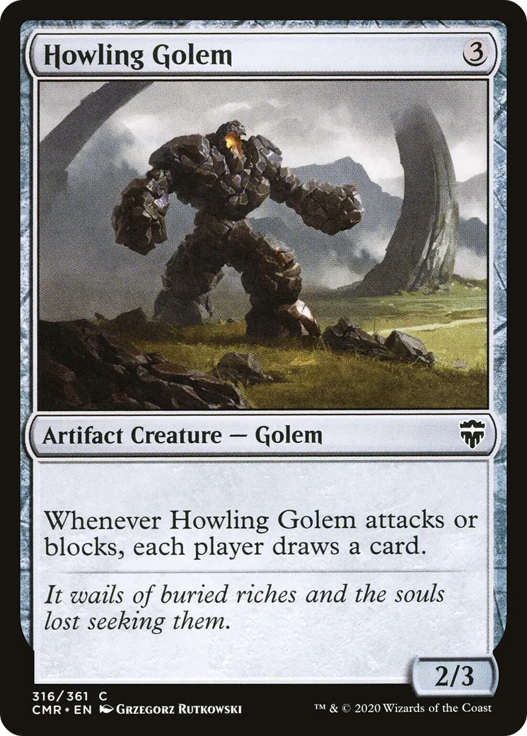 Howling Golem — Commander Legends — Magic: The Gathering
