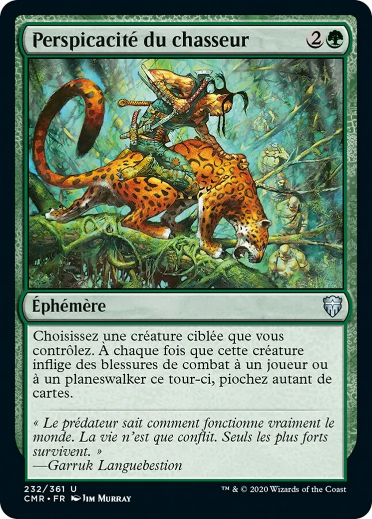 Perspicacité du chasseur — Commander Legends — Magic: The Gathering