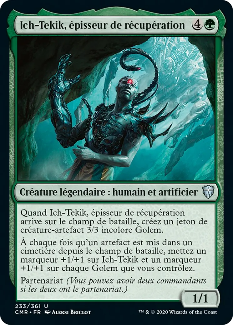 Ich-Tekik, épisseur de récupération — Commander Legends — Magic: The Gathering