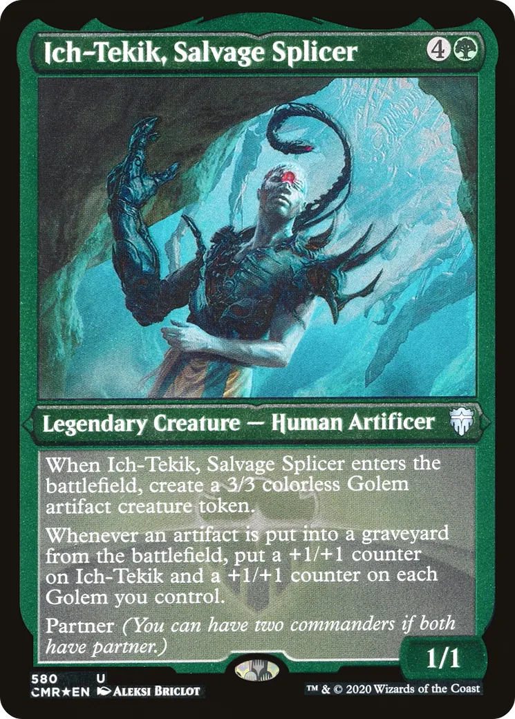 Ich-Tekik, Salvage Splicer — Commander Legends — Magic: The Gathering