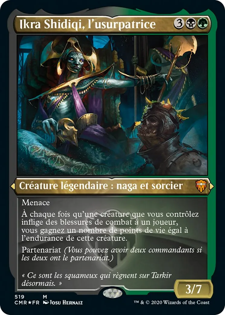 Ikra Shidiqi, l'usurpatrice — Commander Legends — Magic: The Gathering