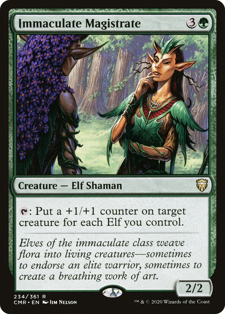 Magistrat immaculé — Commander Legends — Magic: The Gathering