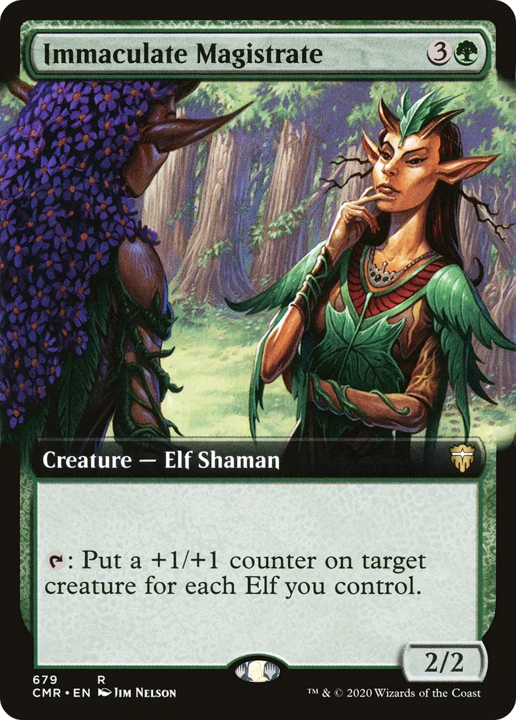 Immaculate Magistrate from Commander Legends - Magic: The Gathering