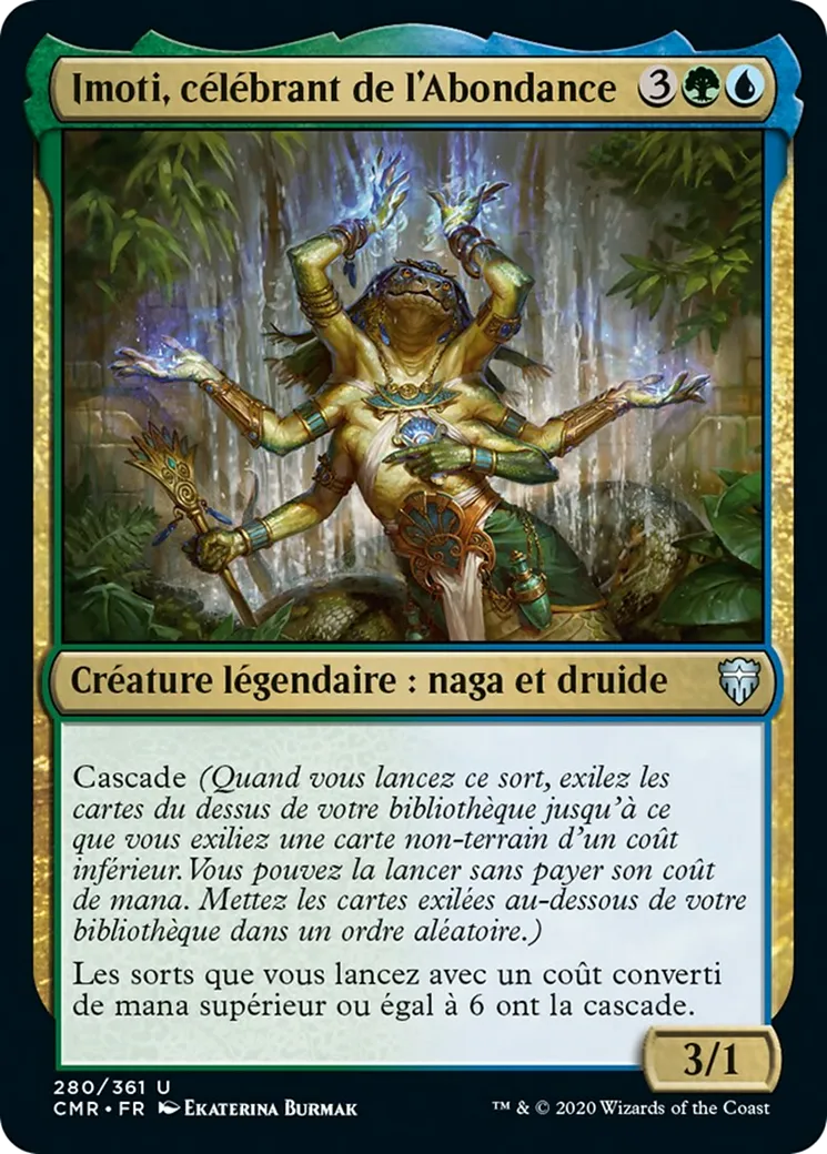 Imoti, célébrant de l'Abondance — Commander Legends — Magic: The Gathering