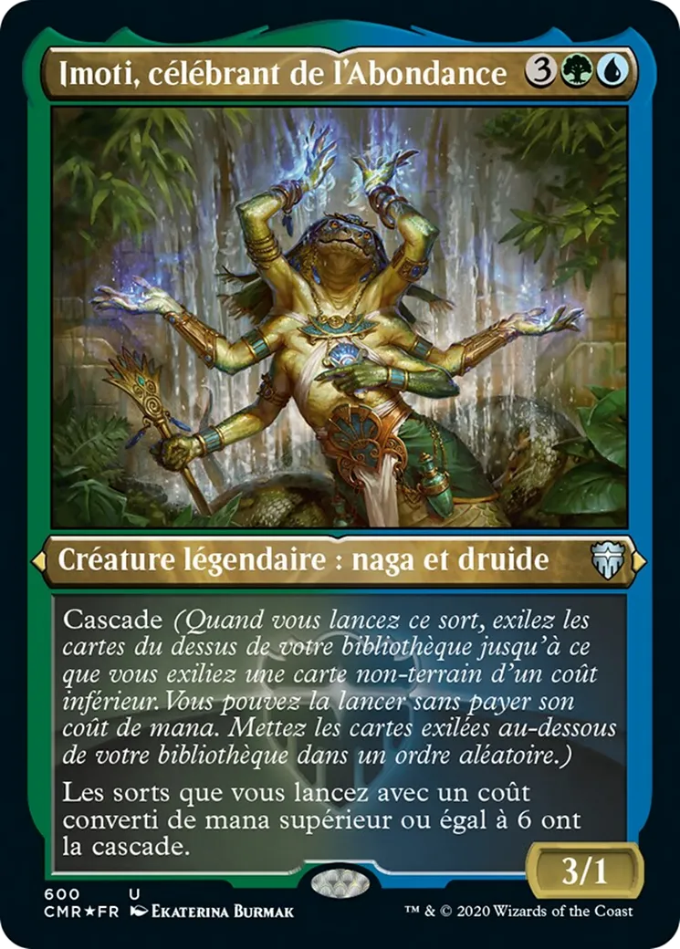 Imoti, célébrant de l'Abondance — Commander Legends — Magic: The Gathering