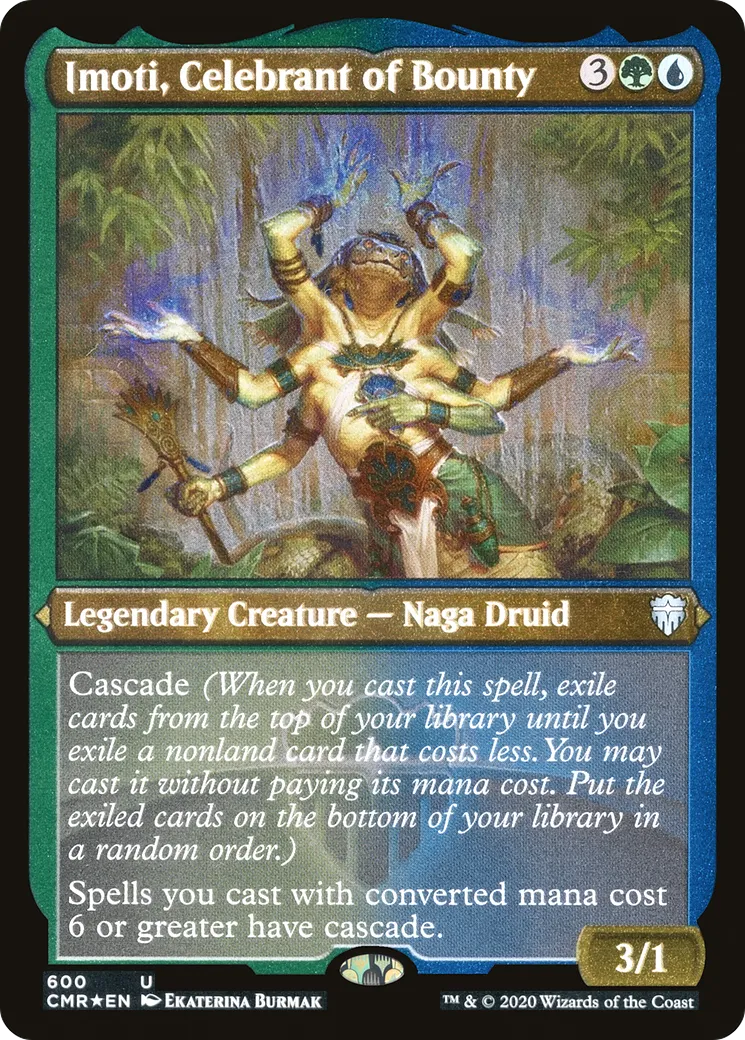 Imoti, Celebrant of Bounty — Commander Legends — Magic: The Gathering