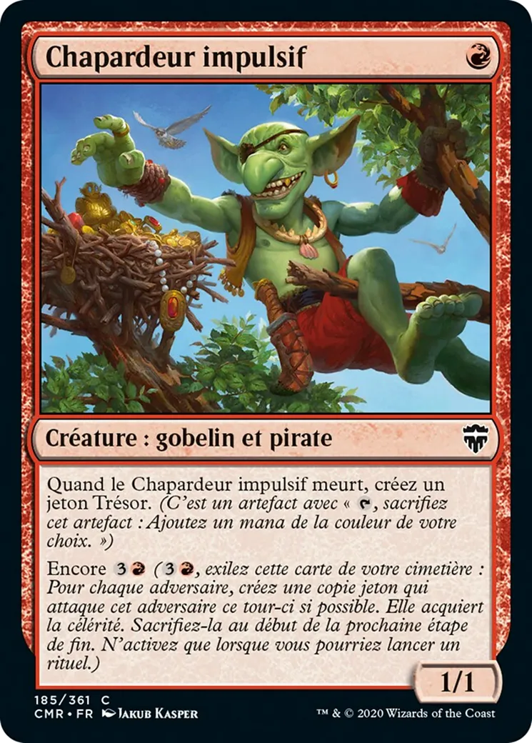 Chapardeur impulsif — Commander Legends — Magic: The Gathering