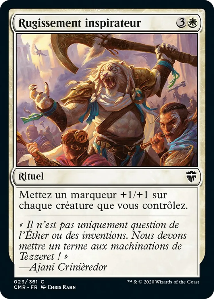 Rugissement inspirateur — Commander Legends — Magic: The Gathering