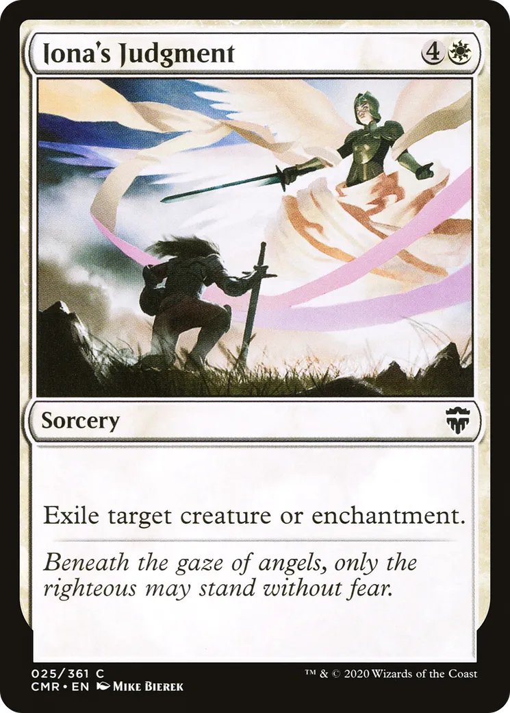 Iona's Judgment — Commander Legends — Magic: The Gathering