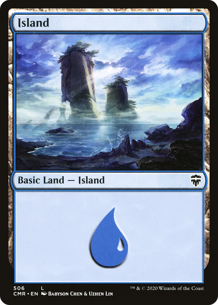 Island — Commander Legends — Magic: The Gathering