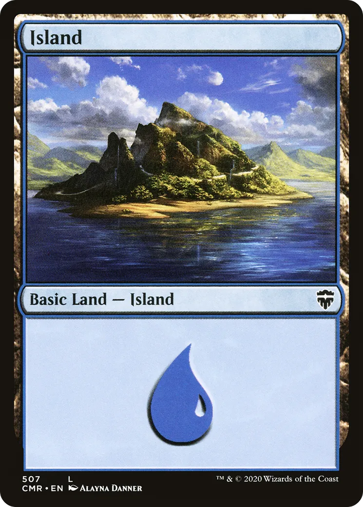 Island — Commander Legends — Magic: The Gathering