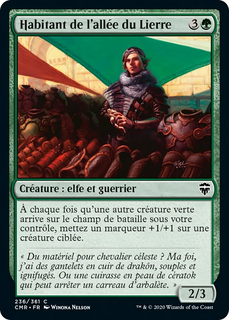 Habitant de l'allée du Lierre — Commander Legends — Magic: The Gathering