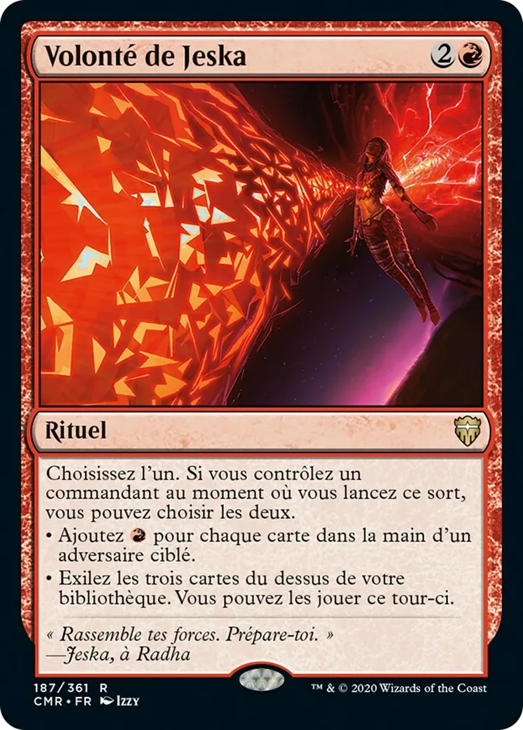 Volonté de Jeska — Commander Legends — Magic: The Gathering