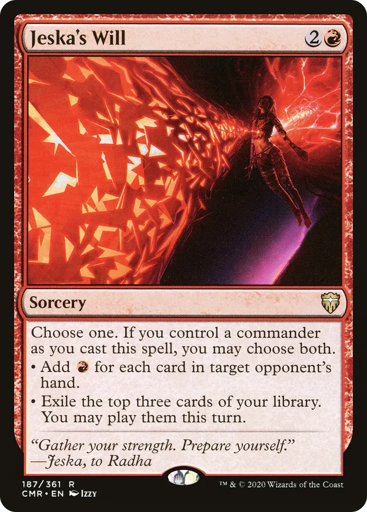 Jeska's Will — Commander Legends — Magic: The Gathering