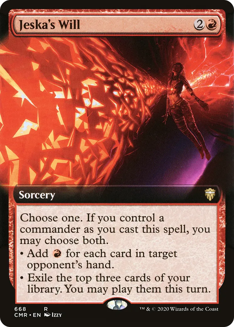 Jeska's Will from Commander Legends - Magic: The Gathering