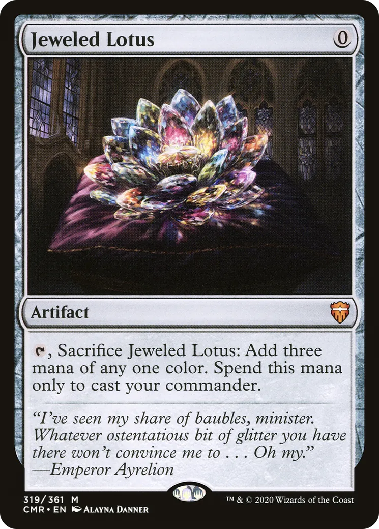 Jeweled Lotus from Commander Legends - Magic: The Gathering