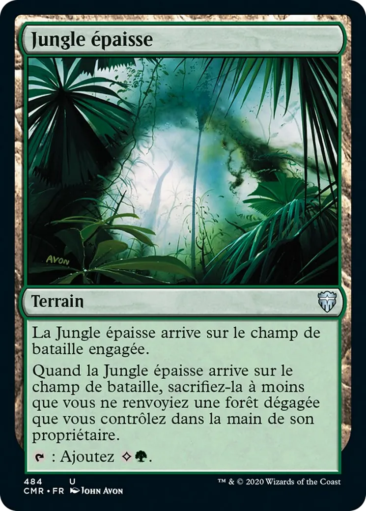 Jungle épaisse — Commander Legends — Magic: The Gathering