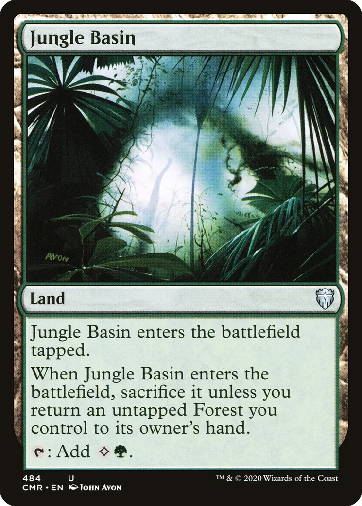Jungle Basin — Commander Legends — Magic: The Gathering
