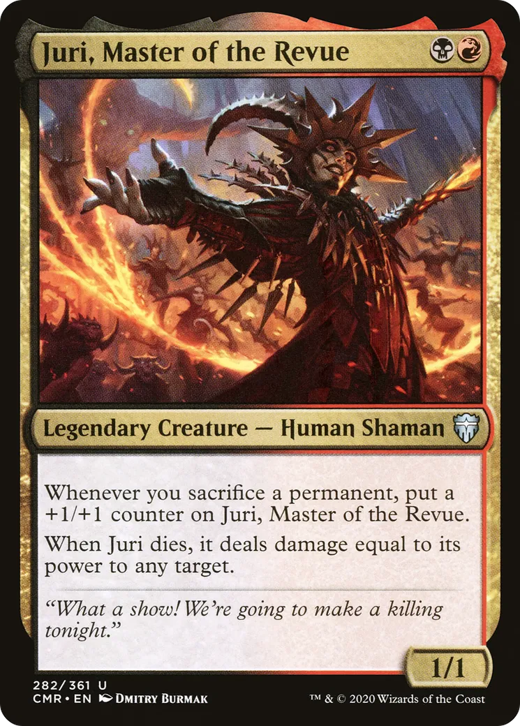 Juri, Master of the Revue — Commander Legends — Magic: The Gathering