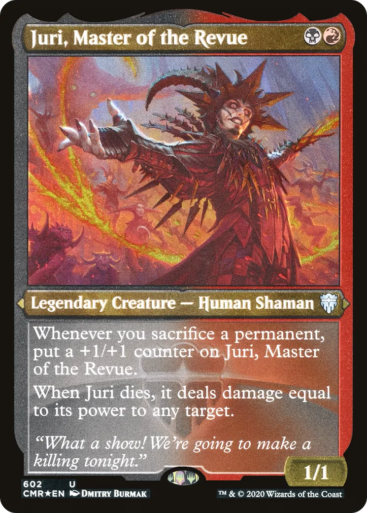 Juri, Master of the Revue — Commander Legends — Magic: The Gathering