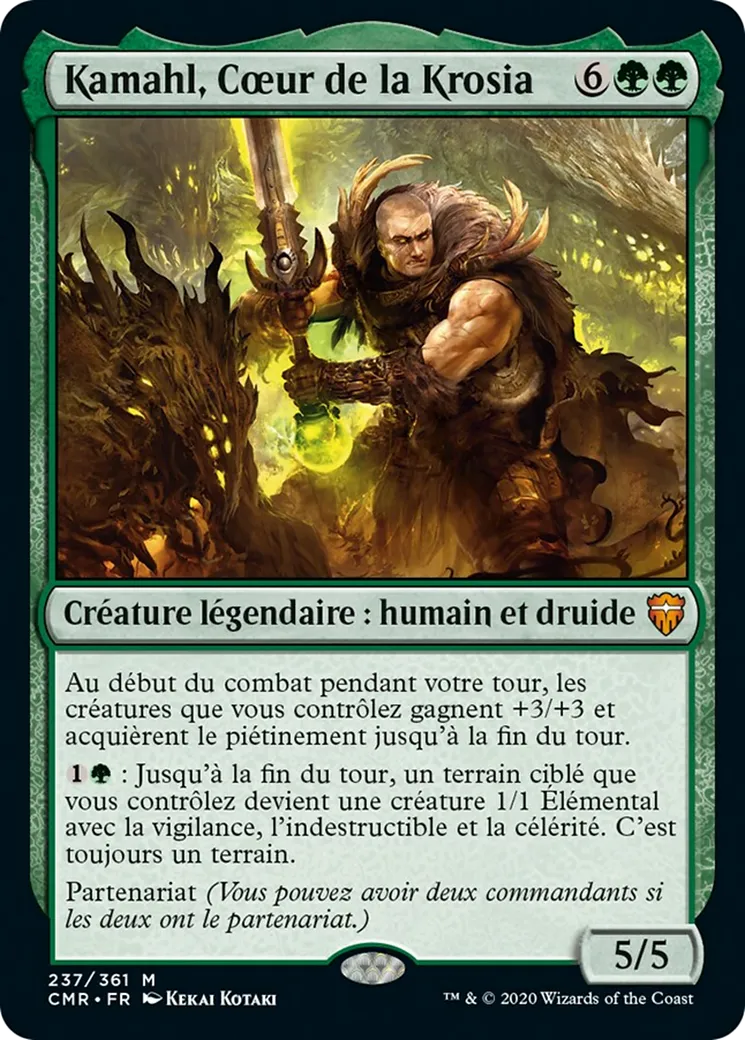 Kamahl, Cœur de la Krosia — Commander Legends — Magic: The Gathering