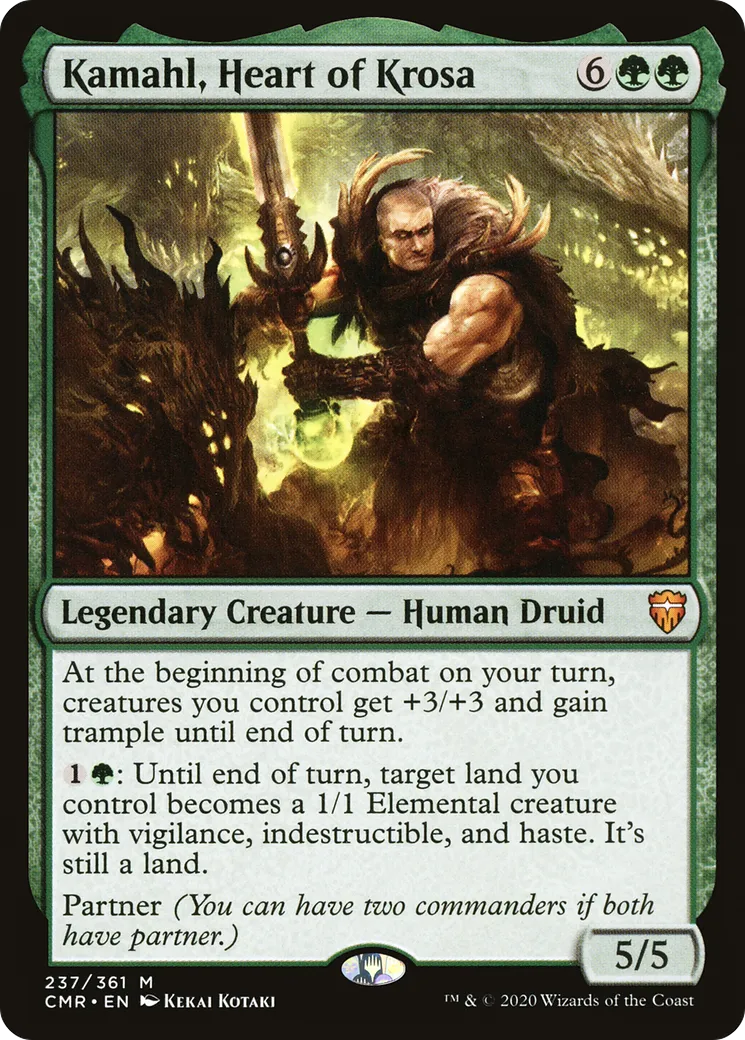 Kamahl, Cœur de la Krosia — Commander Legends — Magic: The Gathering