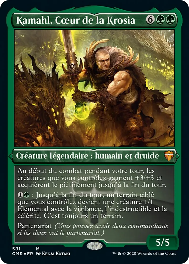 Kamahl, Cœur de la Krosia from Commander Legends - Magic: The Gathering