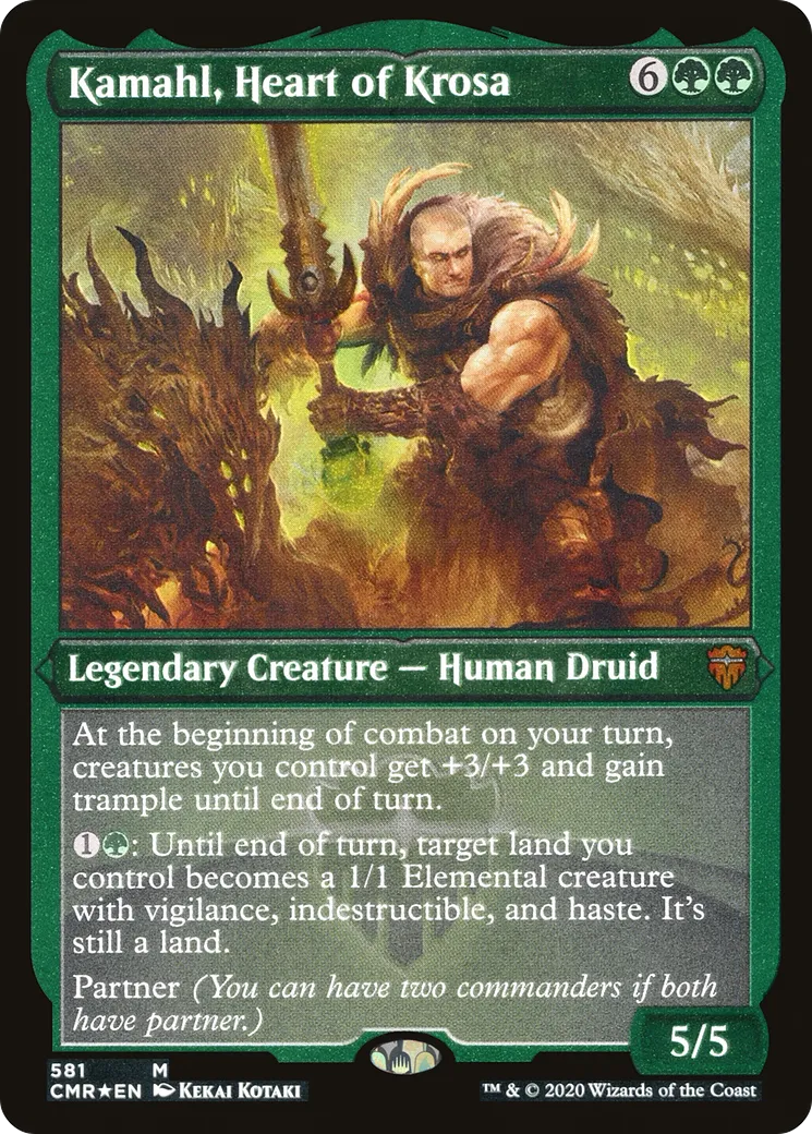 Kamahl, Heart of Krosa — Commander Legends — Magic: The Gathering