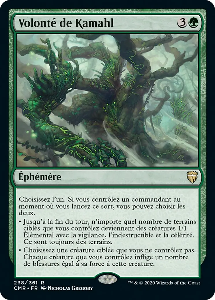 Volonté de Kamahl — Commander Legends — Magic: The Gathering