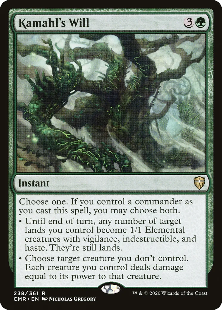 Kamahl's Will — Commander Legends — Magic: The Gathering