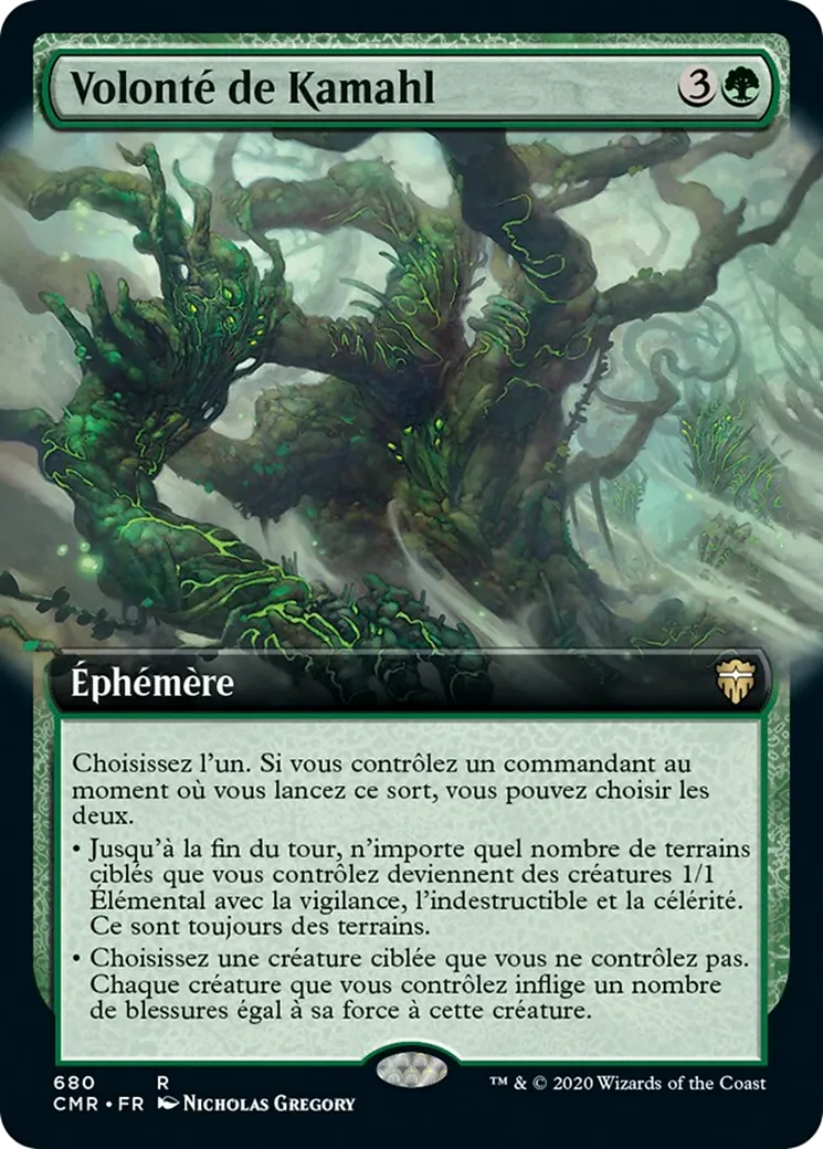 Volonté de Kamahl — Commander Legends — Magic: The Gathering