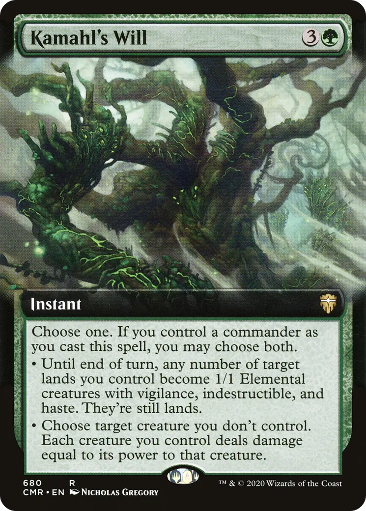 Kamahl's Will — Commander Legends — Magic: The Gathering