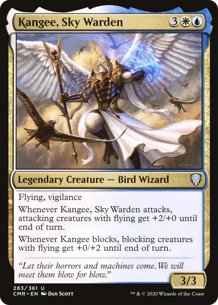 Kangee, Sky Warden — Commander Legends — Magic: The Gathering