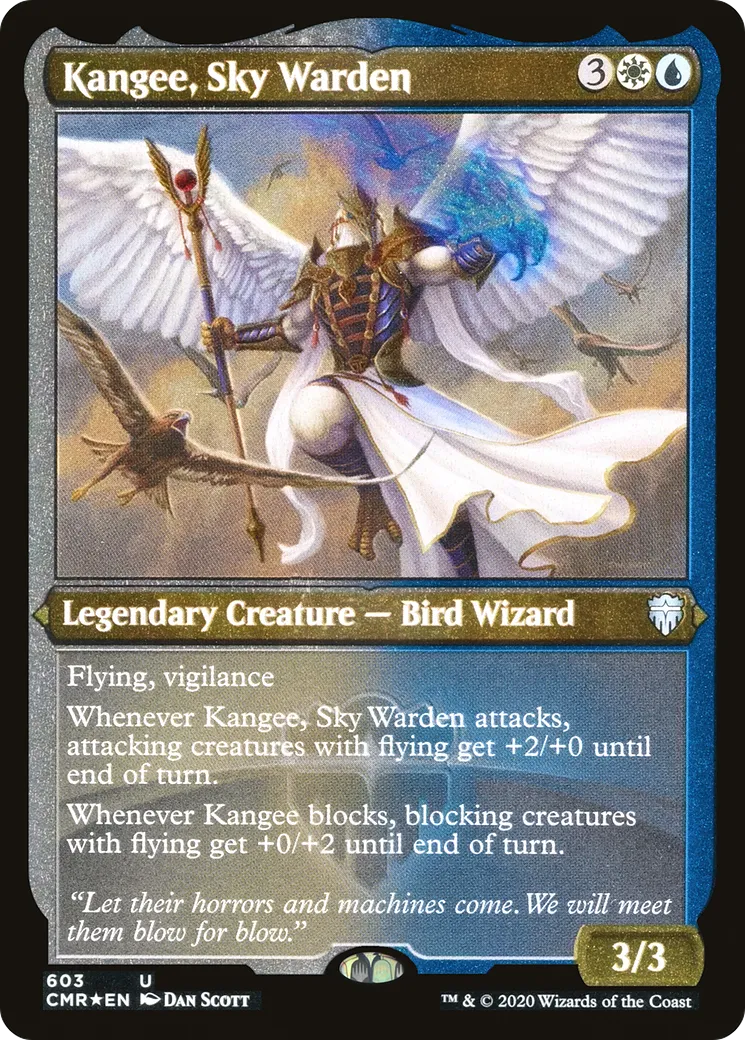 Kangee, Sky Warden — Commander Legends — Magic: The Gathering