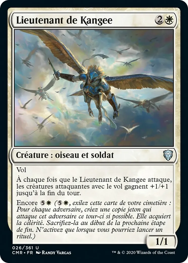 Lieutenant de Kangee — Commander Legends — Magic: The Gathering