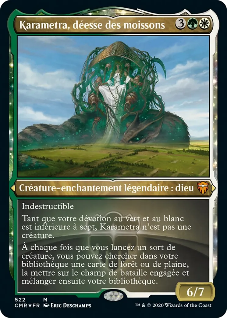 Karametra, déesse des Moissons — Commander Legends — Magic: The Gathering
