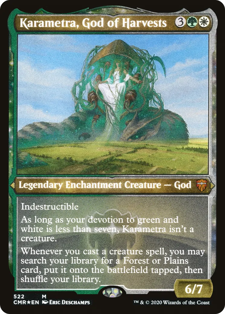 Karametra, God of Harvests — Commander Legends — Magic: The Gathering