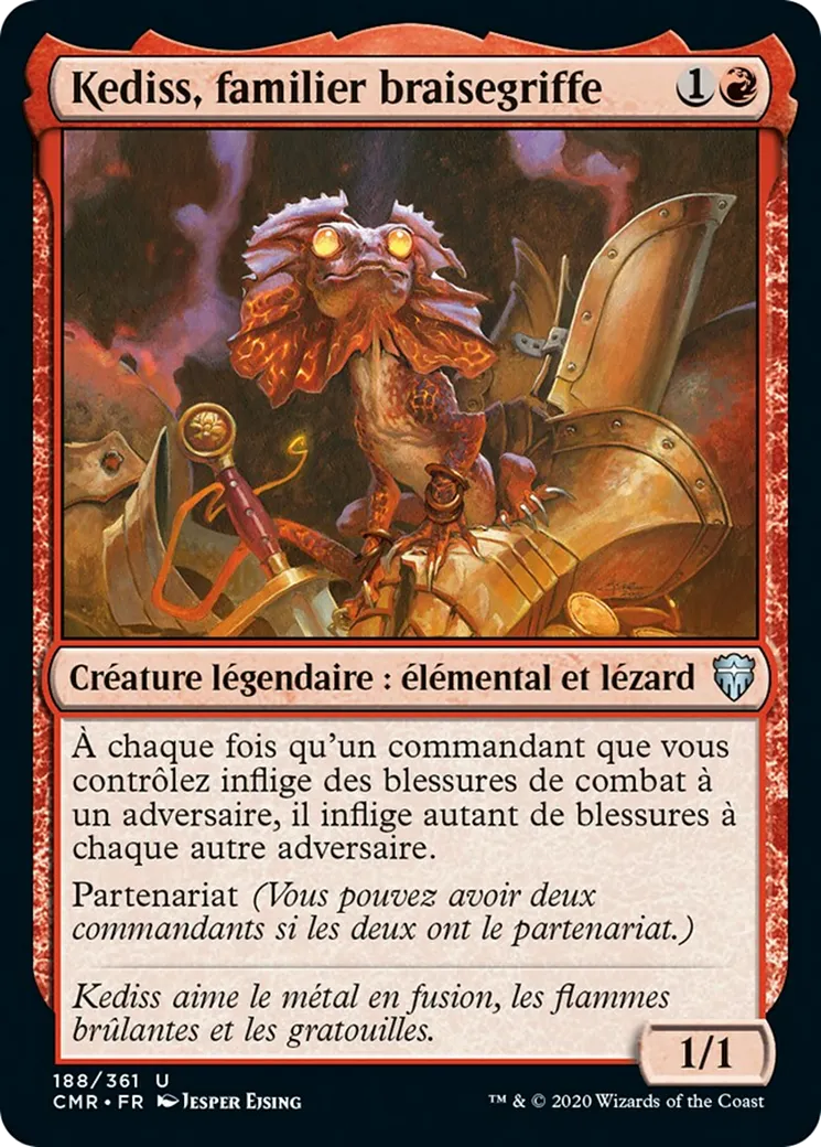 Kediss, familier braisegriffe — Commander Legends — Magic: The Gathering
