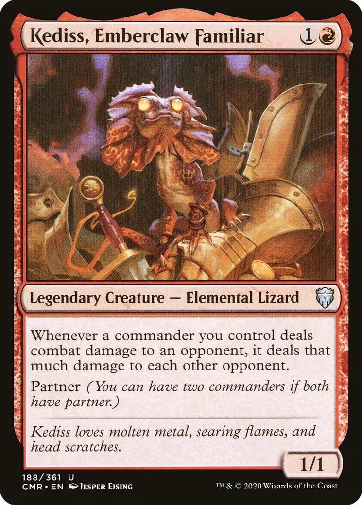 Kediss, Emberclaw Familiar — Commander Legends — Magic: The Gathering