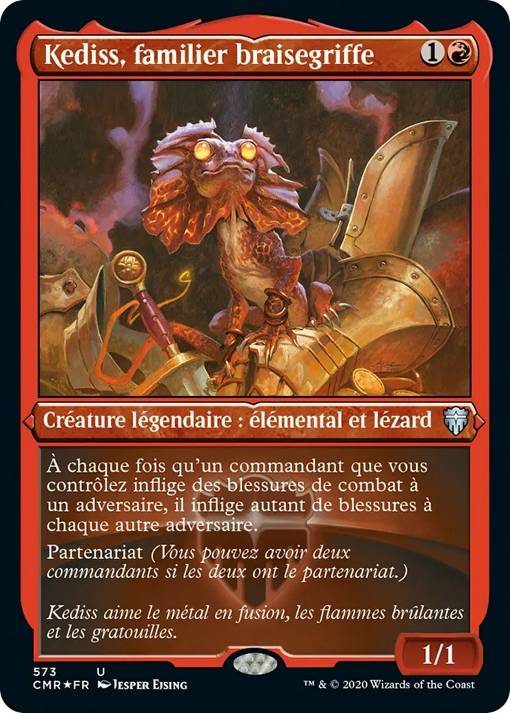 Kediss, familier braisegriffe — Commander Legends — Magic: The Gathering