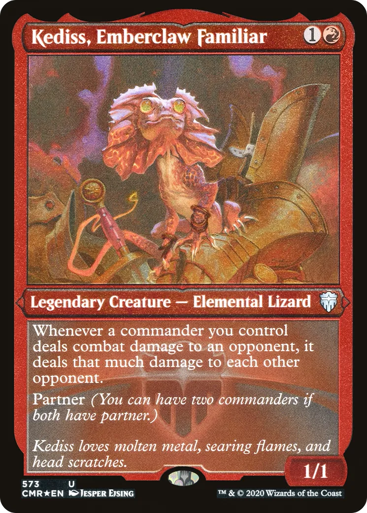 Kediss, Emberclaw Familiar — Commander Legends — Magic: The Gathering