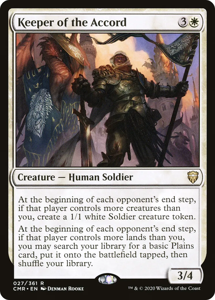 Keeper of the Accord from Commander Legends - Magic: The Gathering