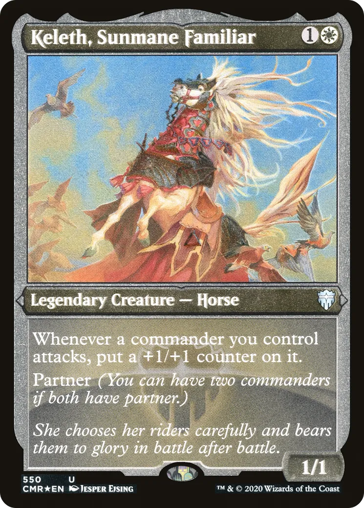 Keleth, Sunmane Familiar — Commander Legends — Magic: The Gathering