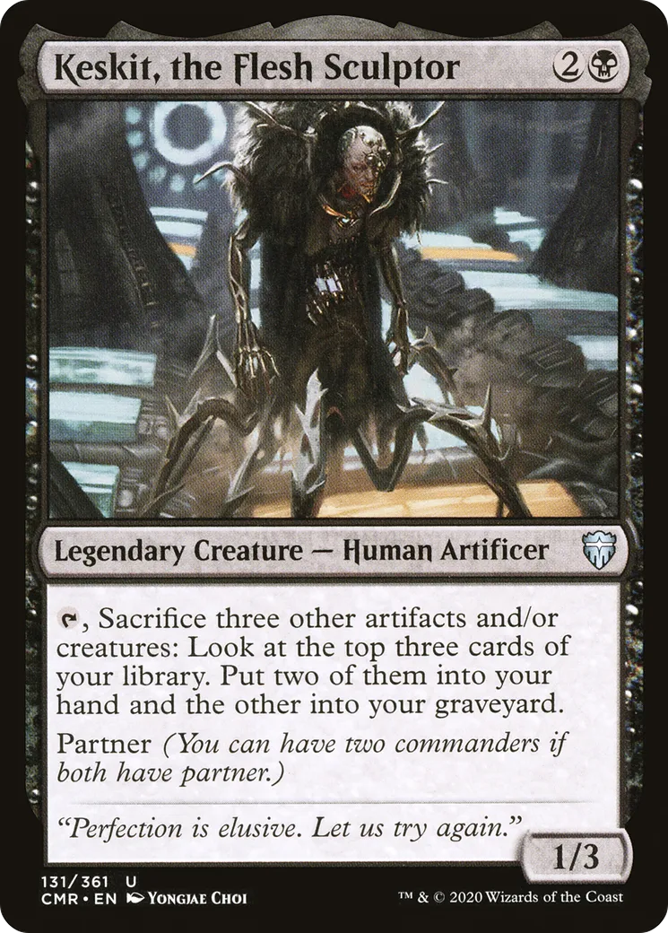Keskit, le sculpteur de chair — Commander Legends — Magic: The Gathering