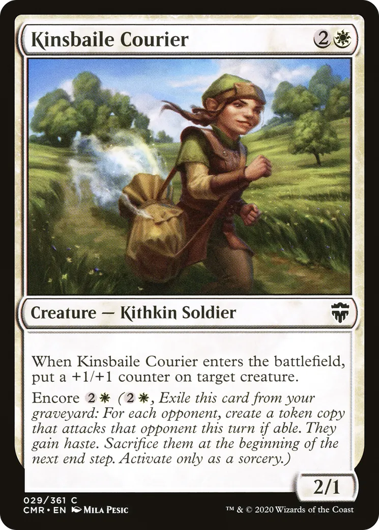 Messagère de Kinsbayel — Commander Legends — Magic: The Gathering